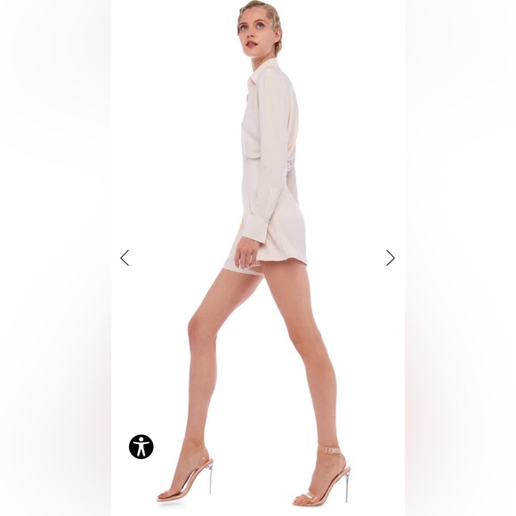 Norma Kamali pleated elephant short size small - Picture 3 of 6